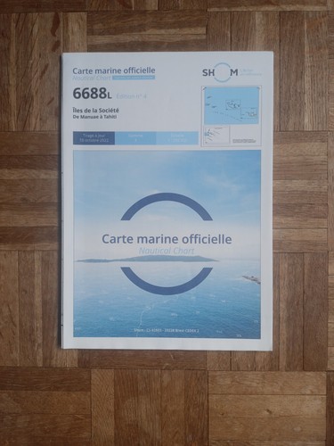 Carte marine officielle - carte,