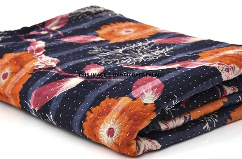 Couverture coton patchwork - couverture,