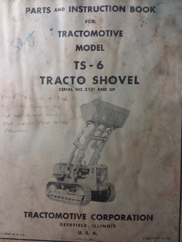 Tractomotive tractor - tractomotive, ts-6