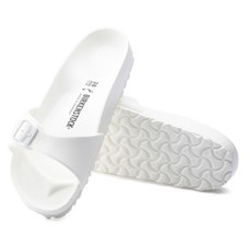 BIRKENSTOCK MADRID EVA WHITE SANDALES BLANC LARGEUR ETROITE