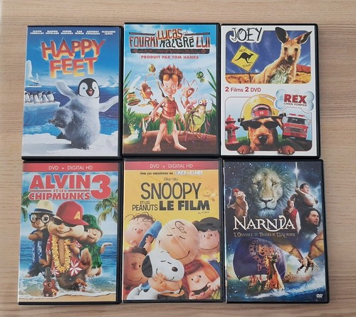 Lot dvd films pour - lot, enfants