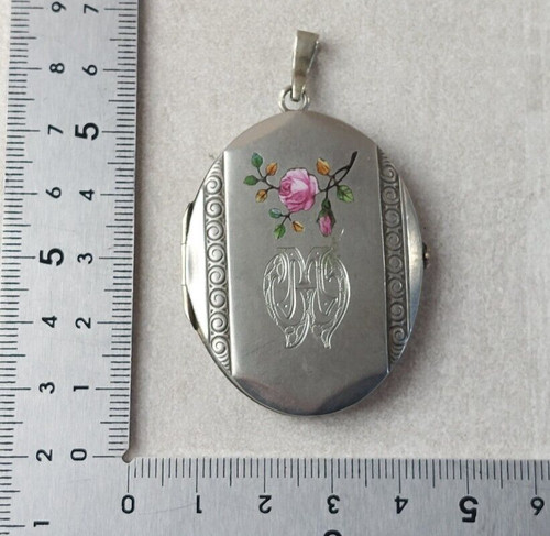 Ancien pendentif médaillon - ancien,