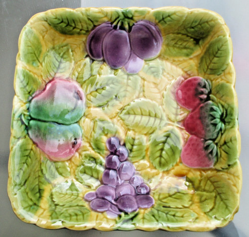 Ancien saladier grand - plat, en