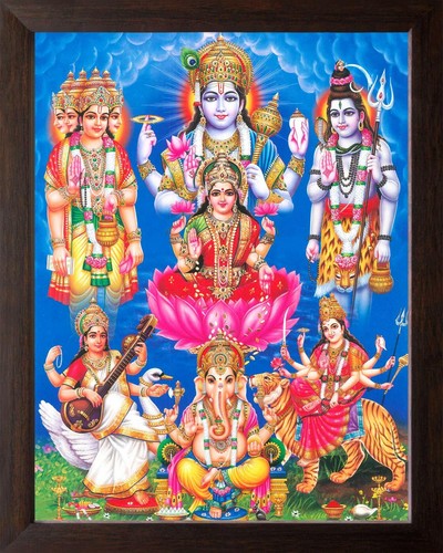 Déesse lakshmi avec brahama - lakshmi,