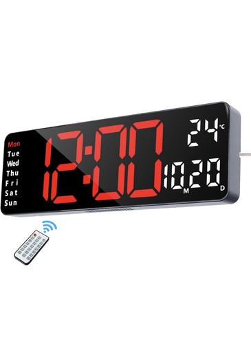 Horloge numérique murale led - horloge,