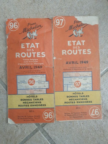 Anciennes cartes routes et - 2,