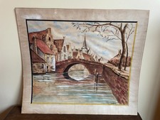 Tableau Ancien aquarelle L