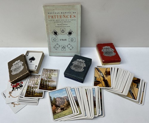Lot beaux jeux cartes à - 52,