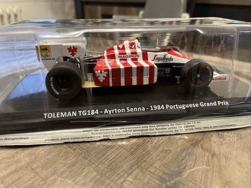 Toleman tg184 ayrton - 1:24,