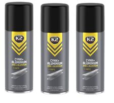 3 PEINTURE GALVANISATION GALVA ZINC A FROID 400ML CORROSION REPARATION BOMBE