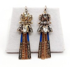Dormeuses antique or rose 14k