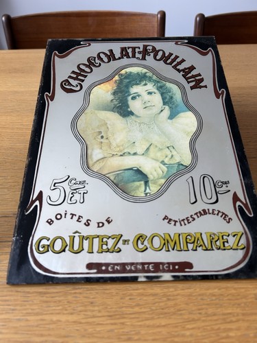 Miroir publicitaire chocolat - miroir,