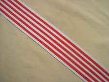 Coupe de Ruban pour la Médaille Commémorative 1914 - 1918 ( Tissage Ancien )