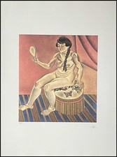 Joan Miro * Nu Avec Miroir * 78 X 57 Cm * Lithographie Signée * Limitée # 28/150