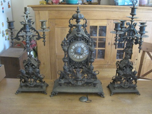 Ancienne pendule horloge - , de