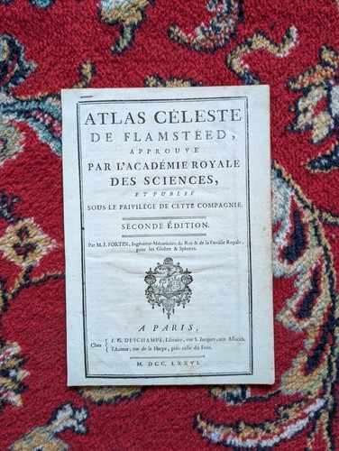 Atlas céleste flamsteed - céleste, de