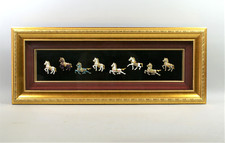 TABLEAU ORIENTAL Les chevaux