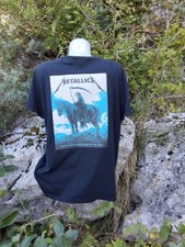 🔹 T-shirt Metallica Bleu Marine XXL – Rock – Metal