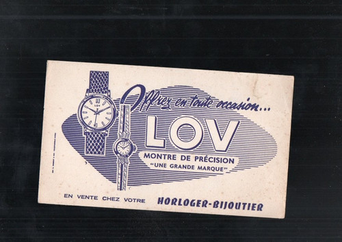 Collection buvard publicitaire - collection,
