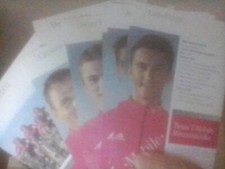 CYCLISME 2002     -TOUR DE FRANCE  :JEU COMPLET T MOBILE MTB 8 CARTES