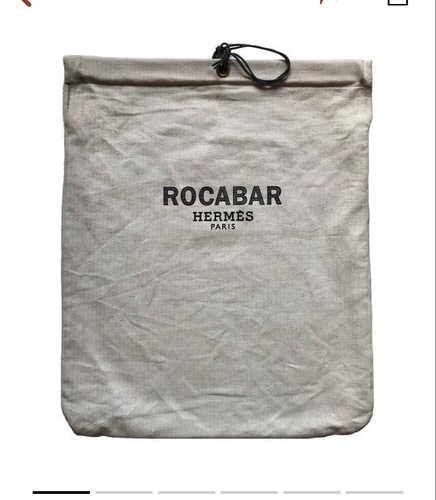 Sac hermès tissu rocabar - sac,