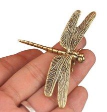 Brass Dragonfly Animal Statue