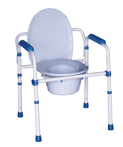 Chaise percée pliante avec