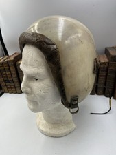 Relique ! ALAT AFN  Casque Aviation Pilote de Chasse Francais GENO GUENEAU