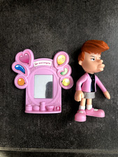 Jouet mcdonald's vintage - Figurine Titeuf - Nadia et miroir- Happy Meal - 2003