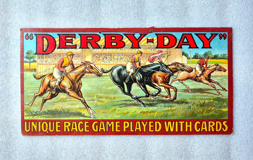 Rare carton publicitaire derby - rare,
