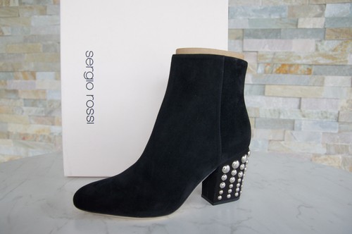 Sergio rossi 5 bottines - rossi, 37,5