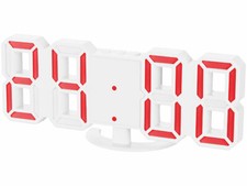 Horloge LED compacte avec chiffres à 7 segments - Lunartec