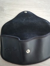 Rayban Étui A Lunette  Ray Ban Noir  ( Simili Cuir) Pour Lunette Masque  Rare