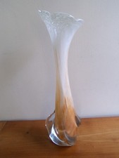 Grand vase soliflore H 45 cm en verre