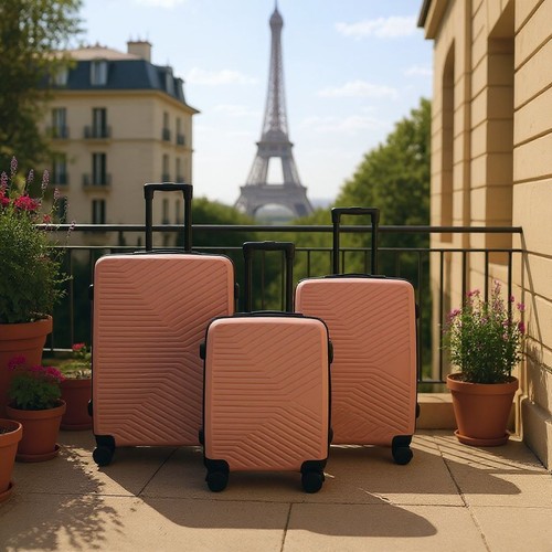 Ensemble valises rigides en - rigides,