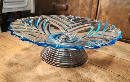 Coupe fruits art deco verre - coupe,
