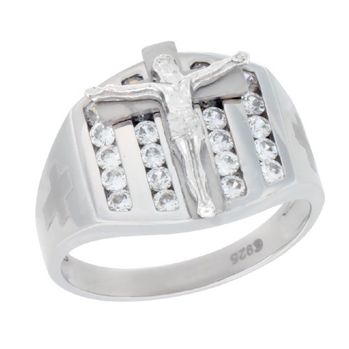 Homme argent sterling croix - homme,