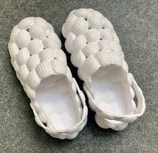 CHAUSSURE PANTOUFLE HOMME SABOTS PLASTIQUE BLANC TAILLE 44-45