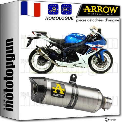 Arrow pot echappement approuve - arrow,