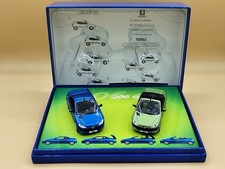 1/43 Coffret Peugeot 206 CC "Coupé Cabriolet" Vert & Bleu 2001 Norev ref: 472681