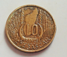 MADAGASCAR 10 francs 1953