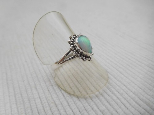 Bague argent massif opale - massif,,