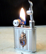 Briquet Ancien * MYON 201 Commando Gendarmerie * Indochine War Lighter Feuerzeug