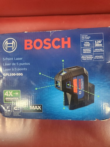 Bosch point laser gpl100 - bosch, 5