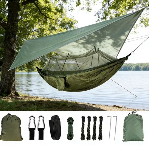 Camping hammock with mosquito - camping,