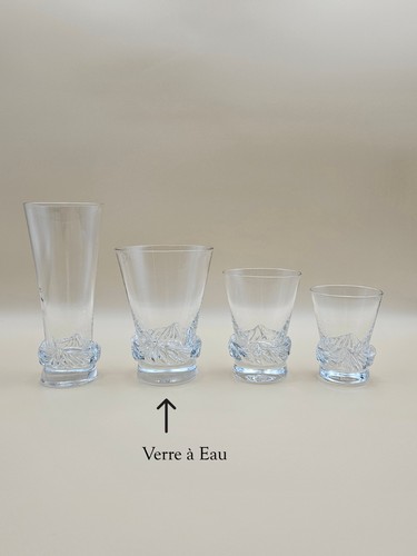 Daum verre eau en - 1, cristal