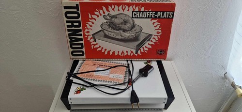 Chauffe plat vintage tornado - chauffe-plat,