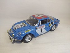 1/16 Burago Alpine A110 1600S n.1 Tour De Corse 1973 Ref.3391 !Défauts!