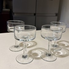 vintage 4 verres à pied pur
