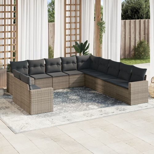 Salon jardin avec coussins - salon,